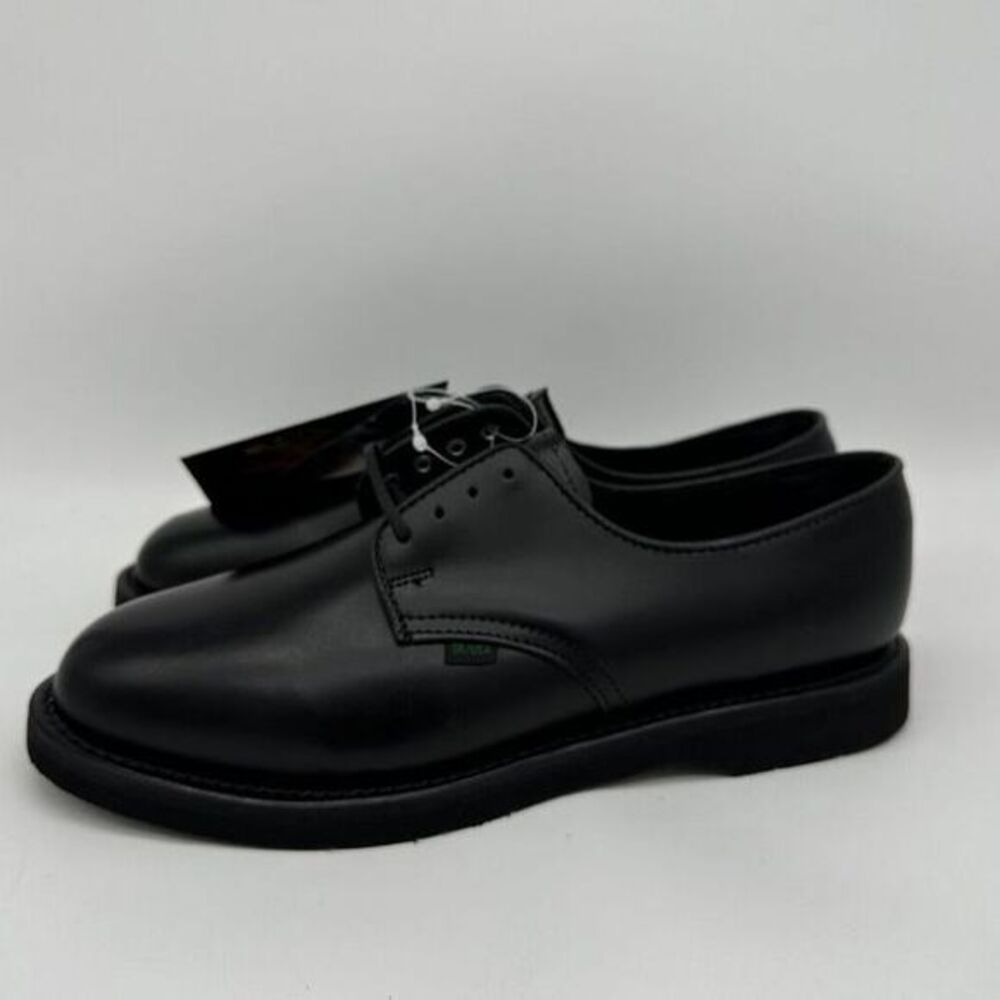 Thorogood Lady Oxford Leather Shoes Women 11M Black Lace Up Ladies PF1-2793W NEW